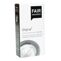  Boite de 10 préservatifs en latex Fair Squared Original