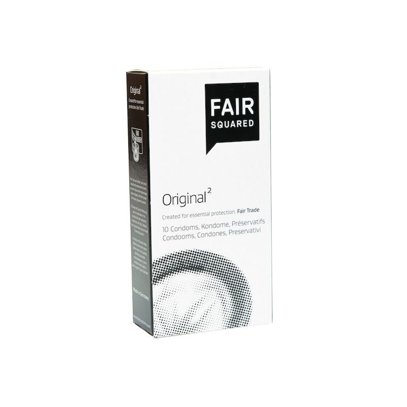  Boite de 10 préservatifs en latex Fair Squared Original